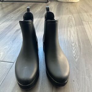 Jeffrey Campbell Black Ankle Boots